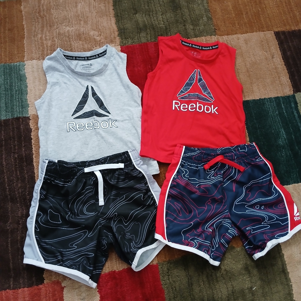 💕 Reebok boy's matching shorts set bundle size 3T 💕